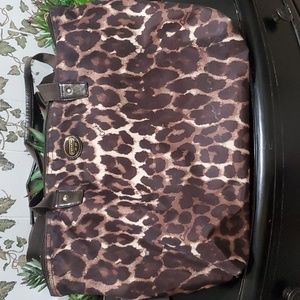CHEETAH PRINT COACH PURSE